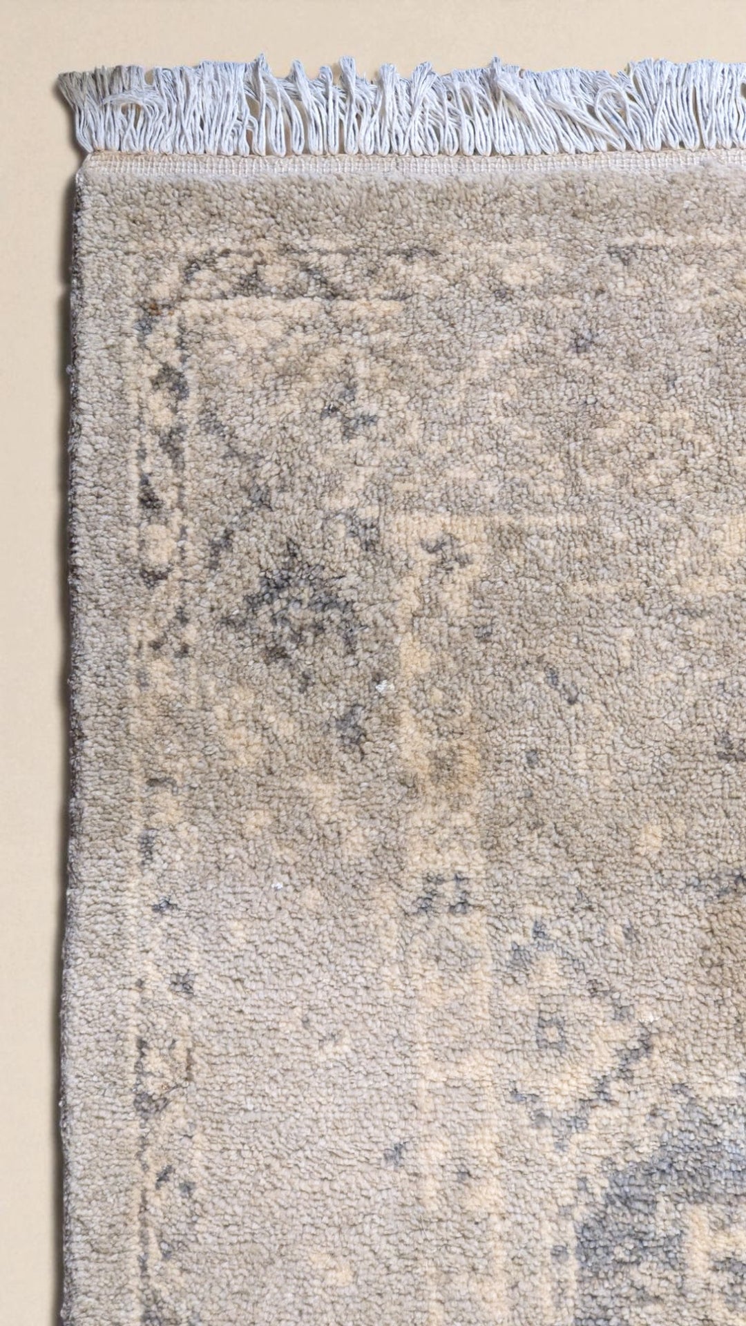 Aura Hand Knotted Rug - Size: 10.1 x 8