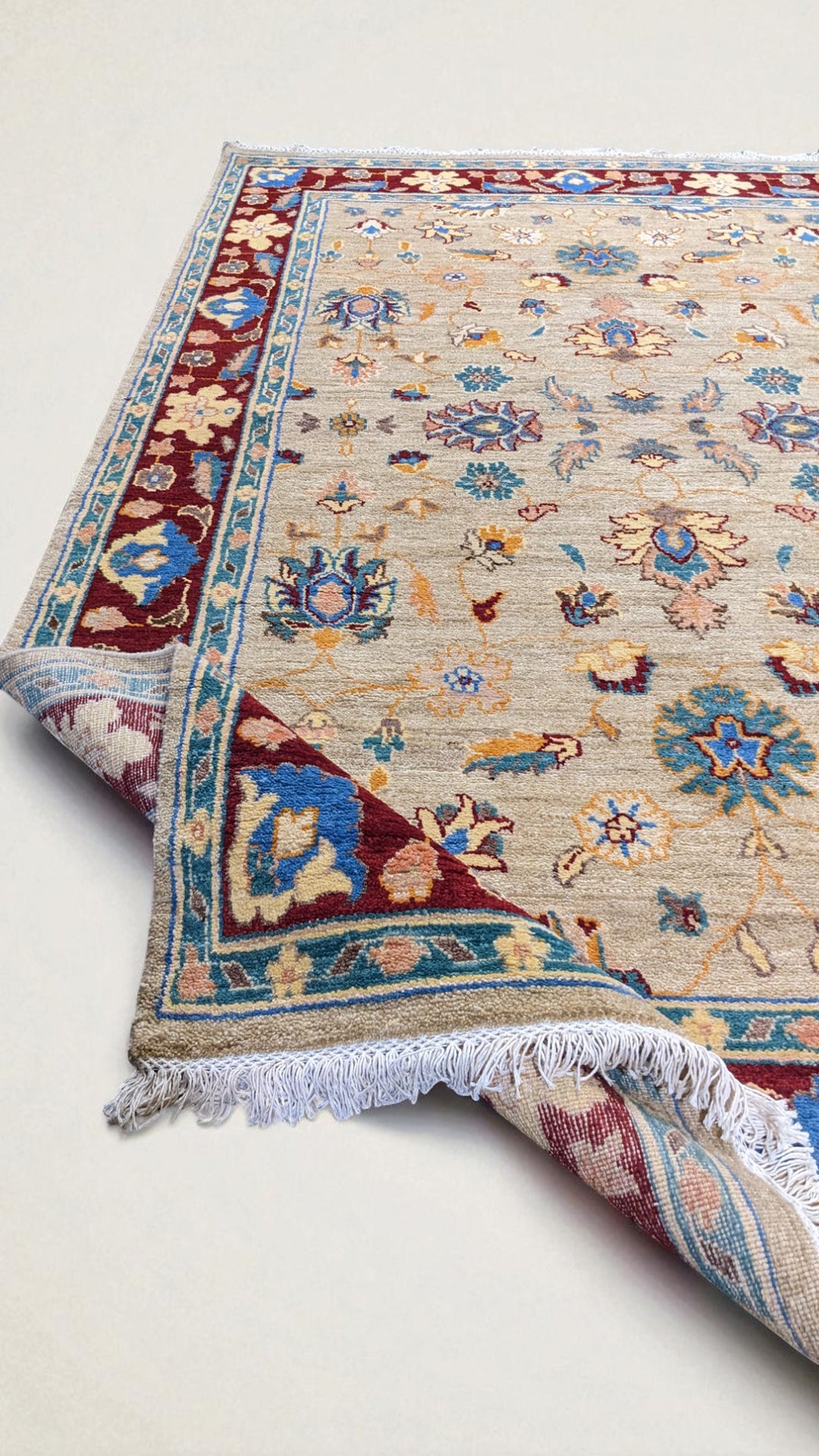 Ferahan Chobi Ziegler Rug - Size: 9.8 x 6.1
