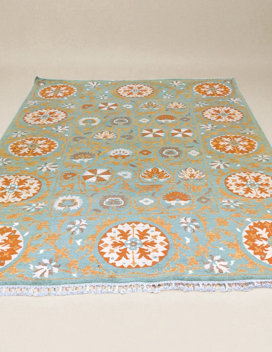 Suzani Modern Chobi Rug - Size: 9.2 x 6.2