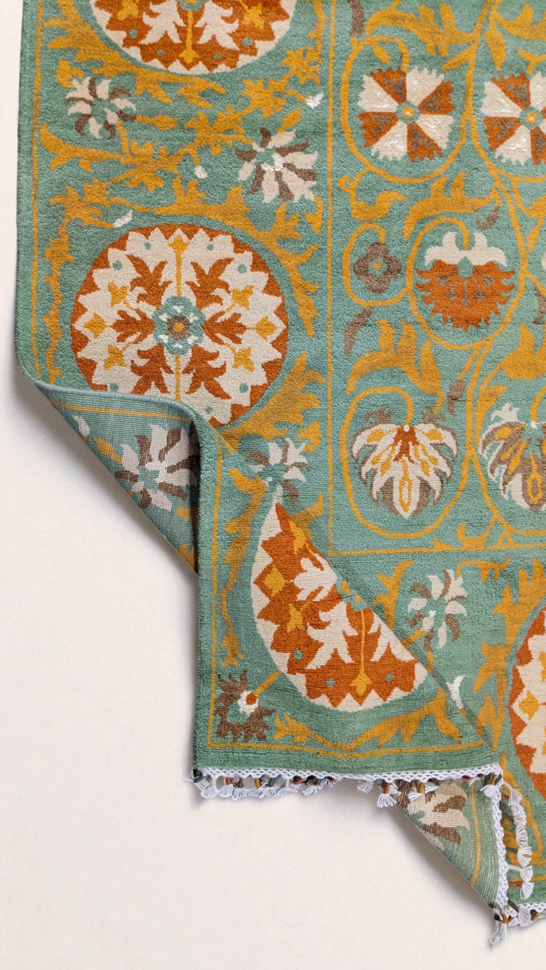 Suzani Modern Chobi Rug - Size: 9.2 x 6.2