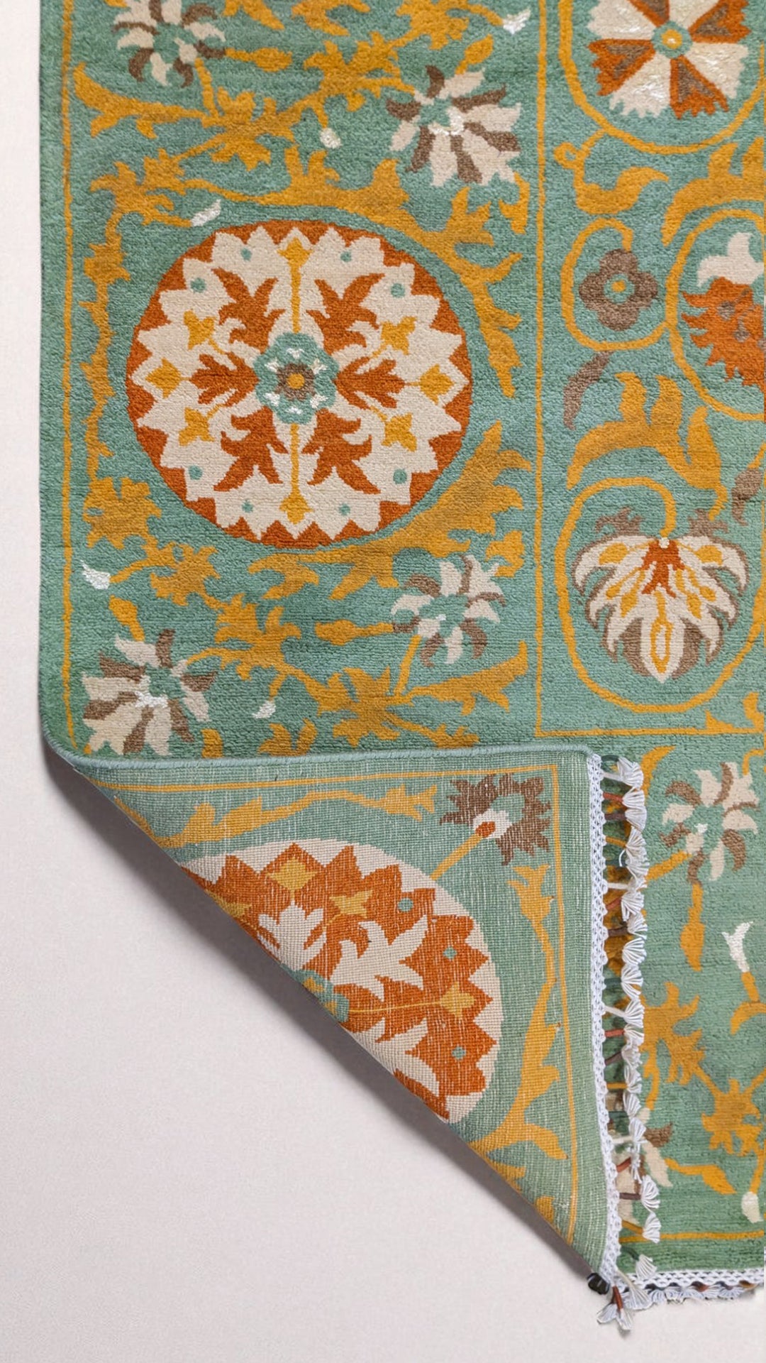 Suzani Modern Chobi Rug - Size: 9.2 x 6.2