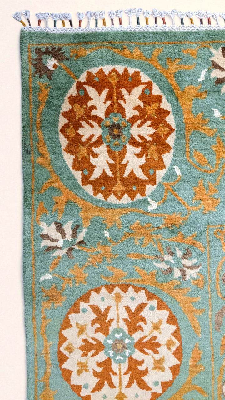Suzani Modern Chobi Rug - Size: 9.2 x 6.2