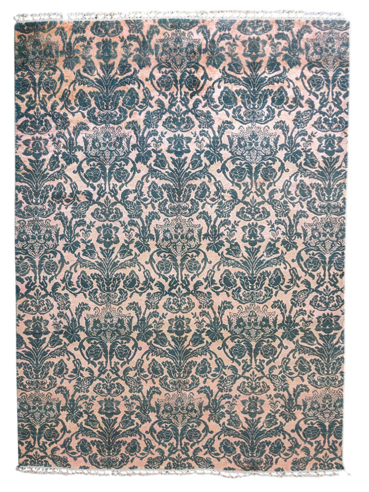 Pakistani Modern Chobi Rug - Size: 9.1 x 6