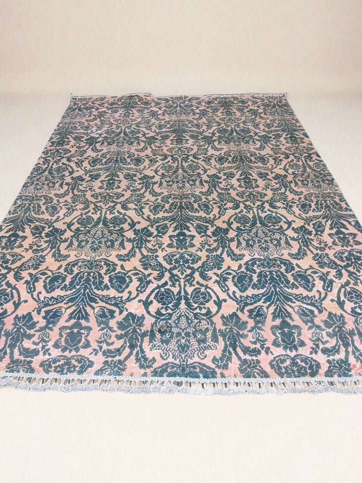 Pakistani Modern Chobi Rug - Size: 9.1 x 6