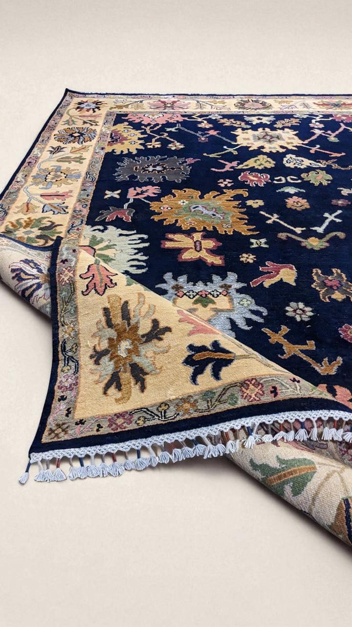 Oushak Chobi Rug - Size: 10.5 x 8