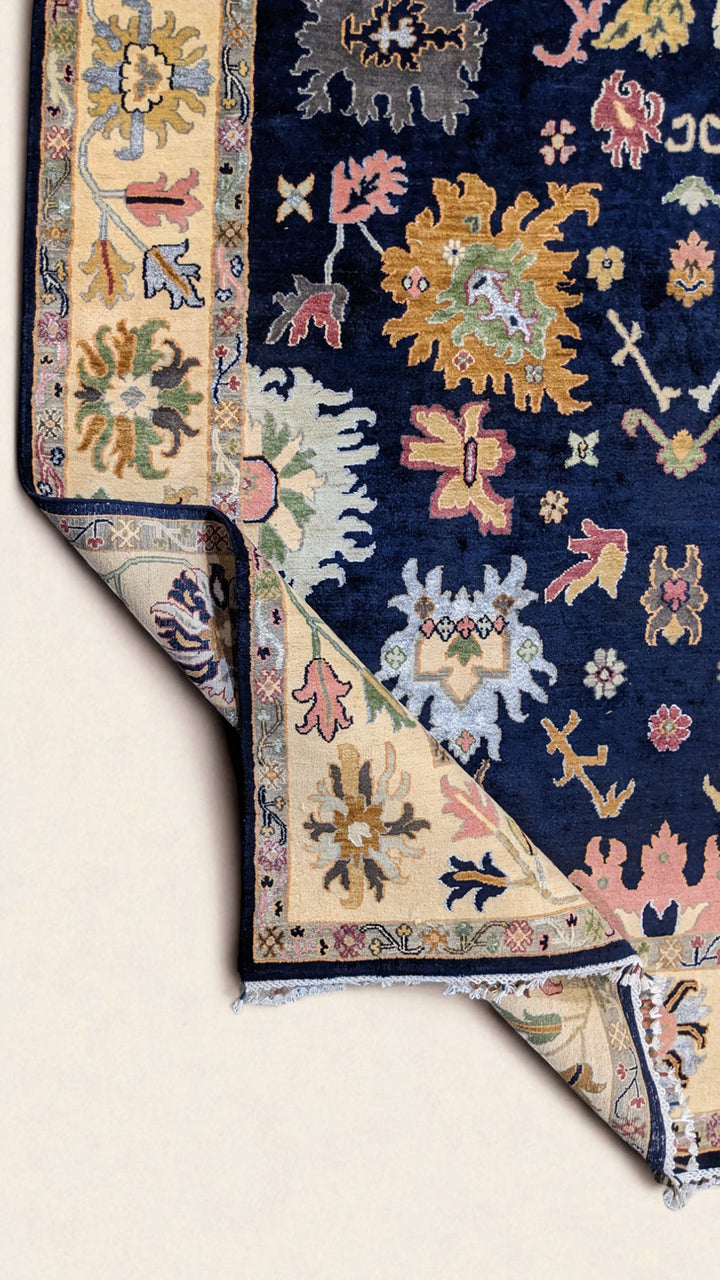 Oushak Chobi Rug - Size: 10.5 x 8