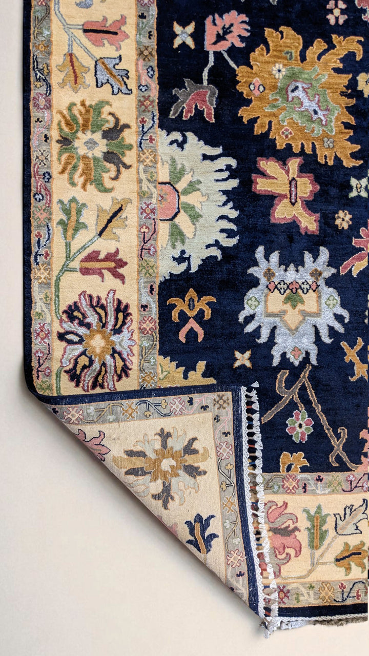 Oushak Chobi Rug - Size: 10.5 x 8