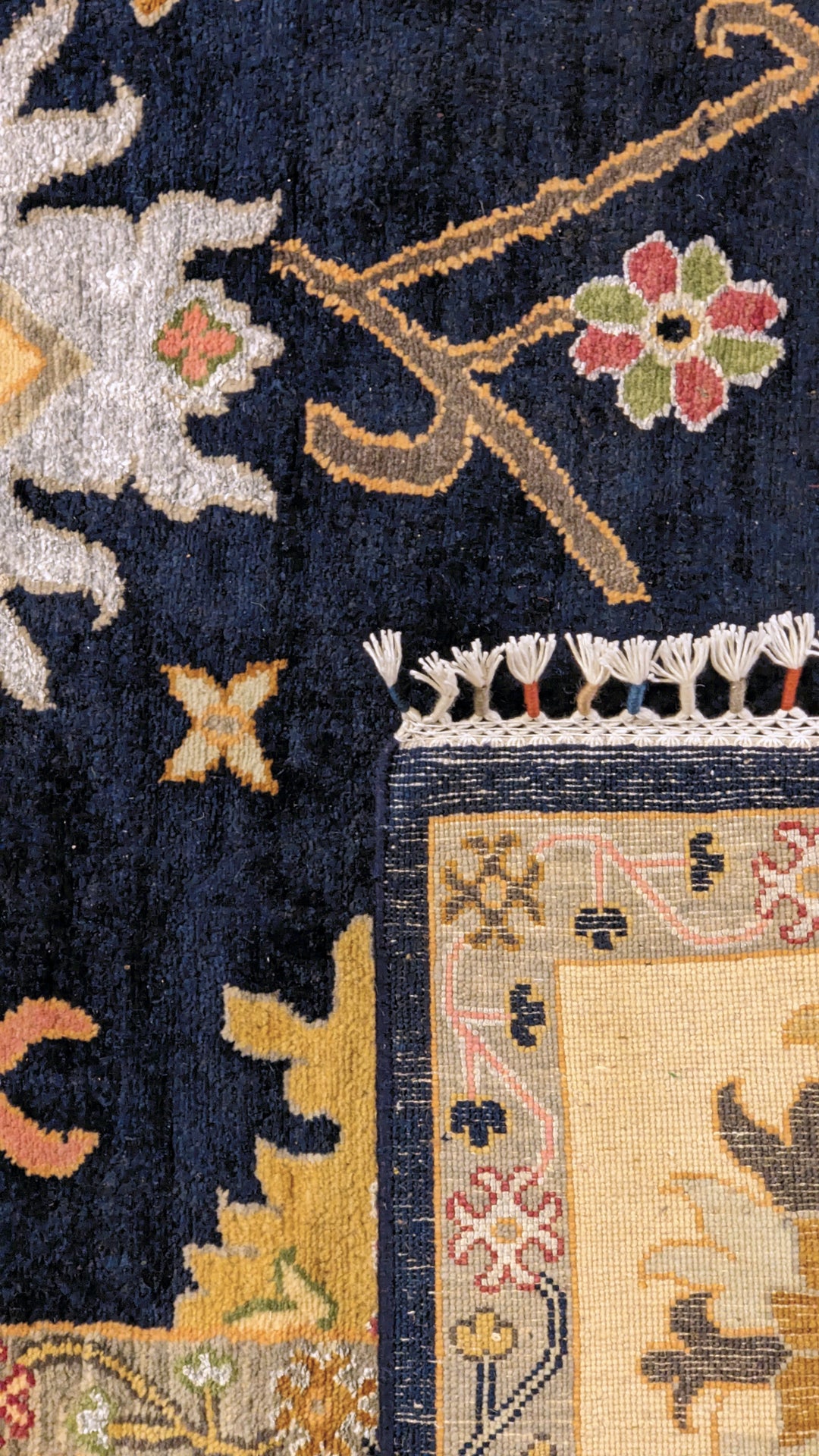 Oushak Chobi Rug - Size: 10.5 x 8