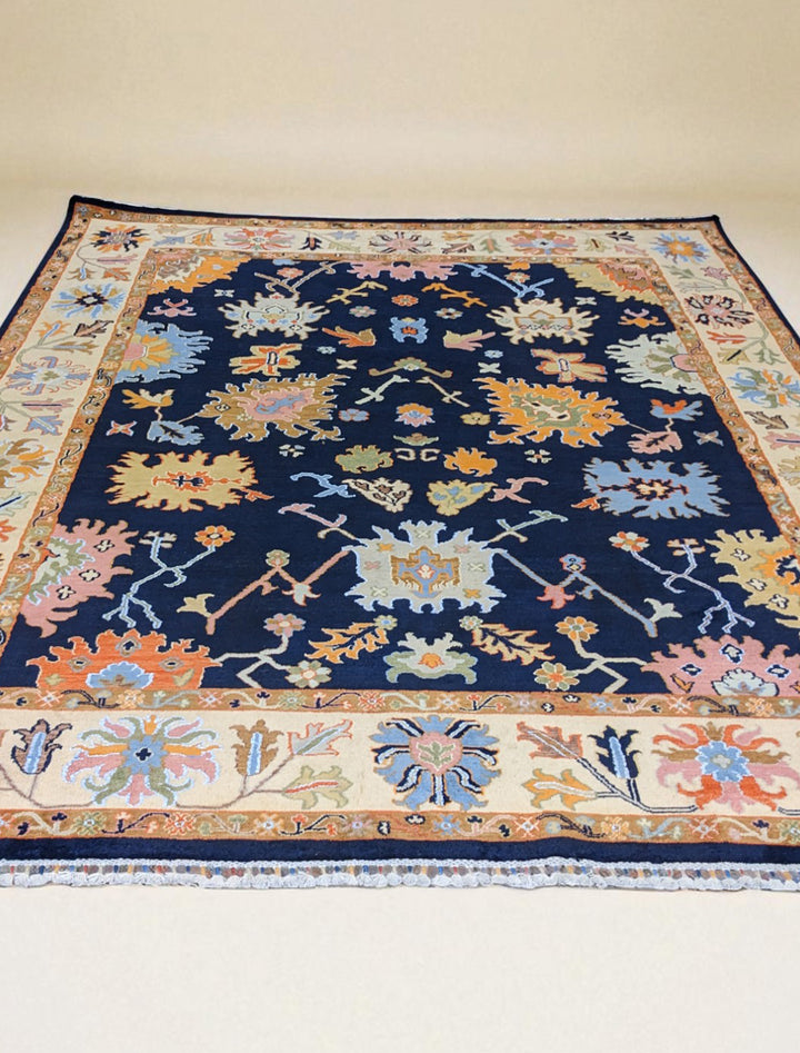 Oushak Chobi Rug - Size: 10.3 x 8.2
