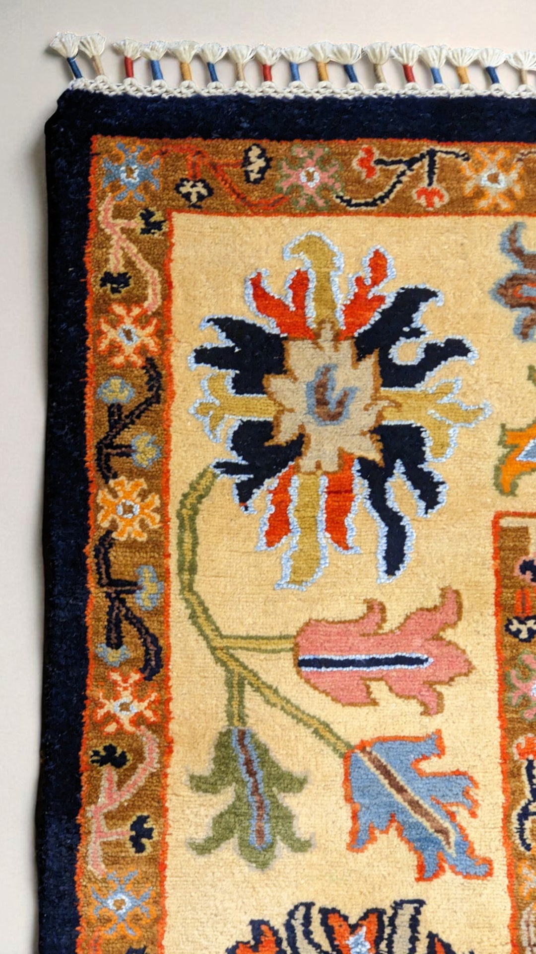 Oushak Chobi Rug - Size: 10.3 x 8.2