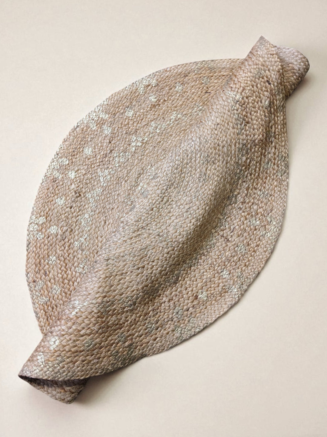 Chunky Natural Jute Rug - Size: 3.9 x 3.9