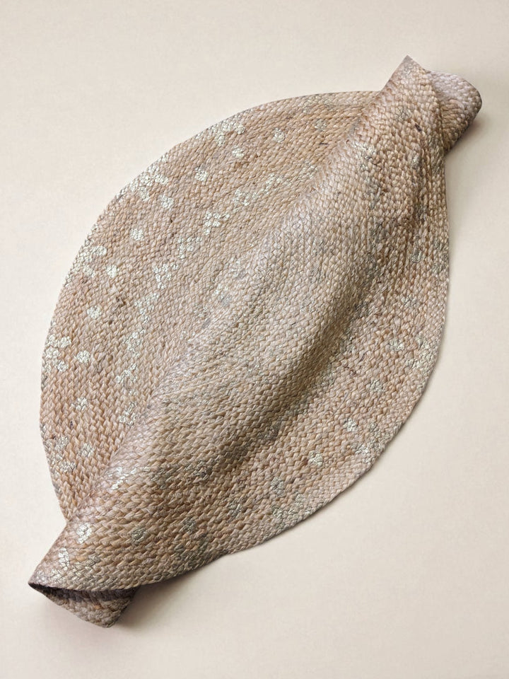 Chunky Natural Jute Rug - Size: 3.9 x 3.9