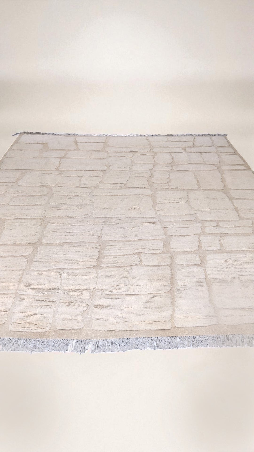 Modishic Hand Knotted Rug - Size: 10.3 x 8.4