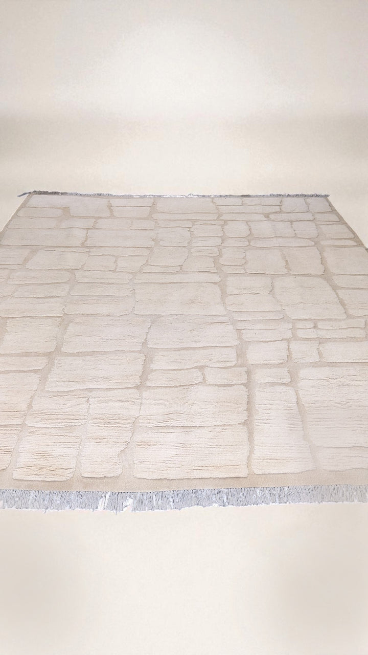 Modishic Hand Knotted Rug - Size: 10.3 x 8.4