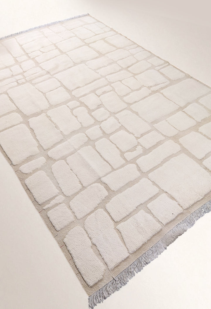 Modishic Hand Knotted Rug - Size: 10.3 x 8.4