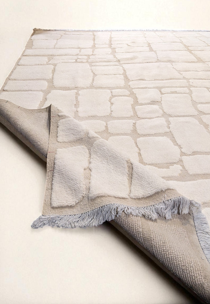 Modishic Hand Knotted Rug - Size: 10.3 x 8.4