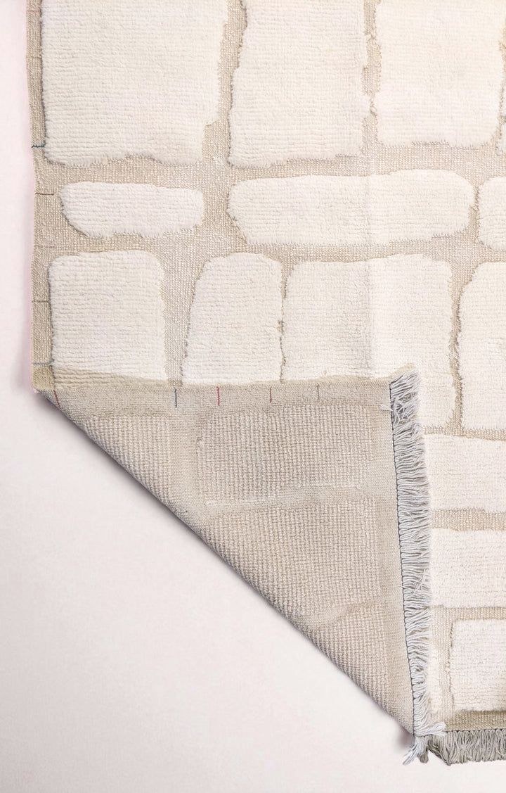 Modishic Hand Knotted Rug - Size: 10.3 x 8.4