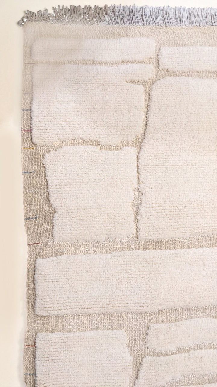 Modishic Hand Knotted Rug - Size: 10.3 x 8.4