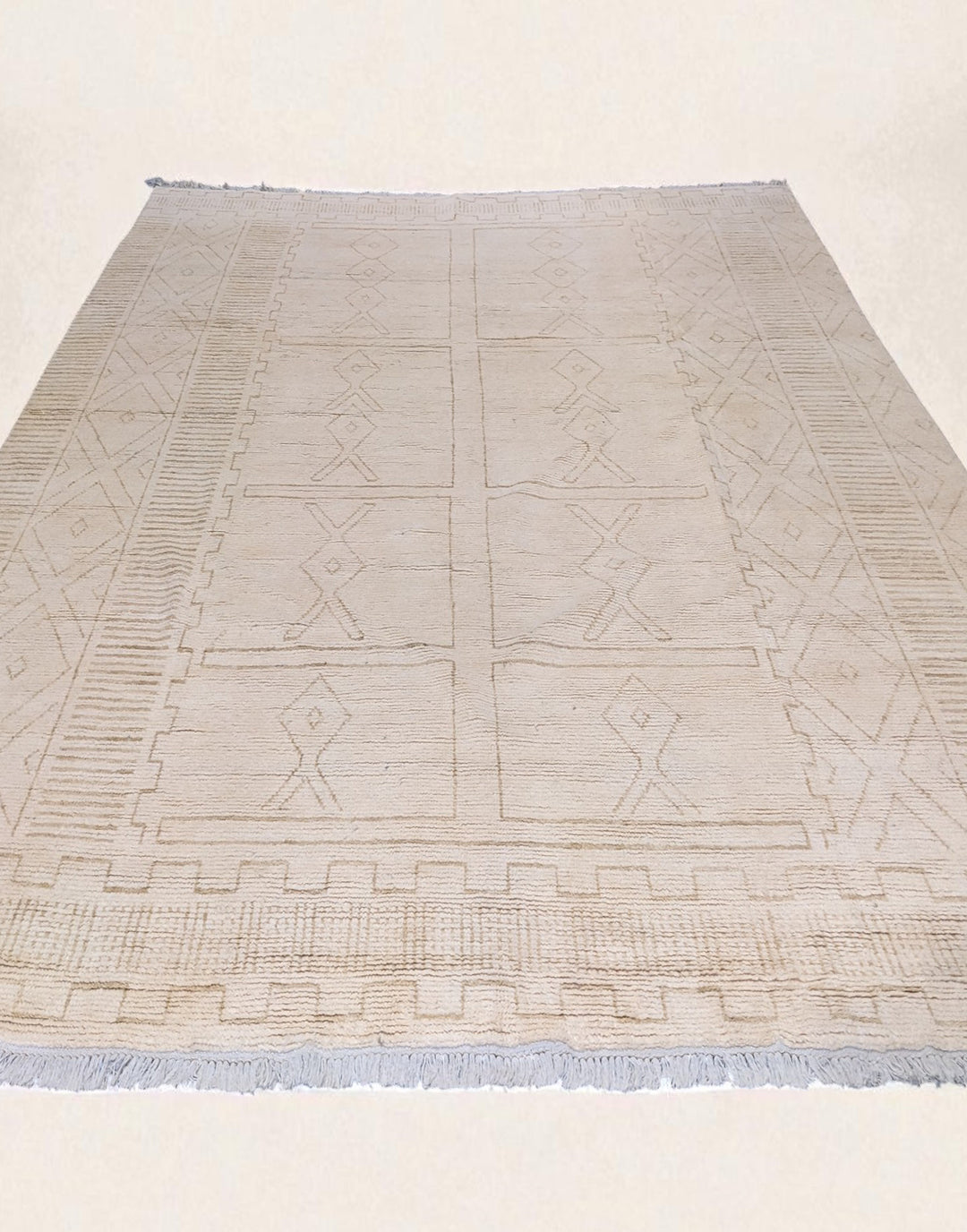 Florea Hand Knotted Rug - Size: 10.3 x 8.3