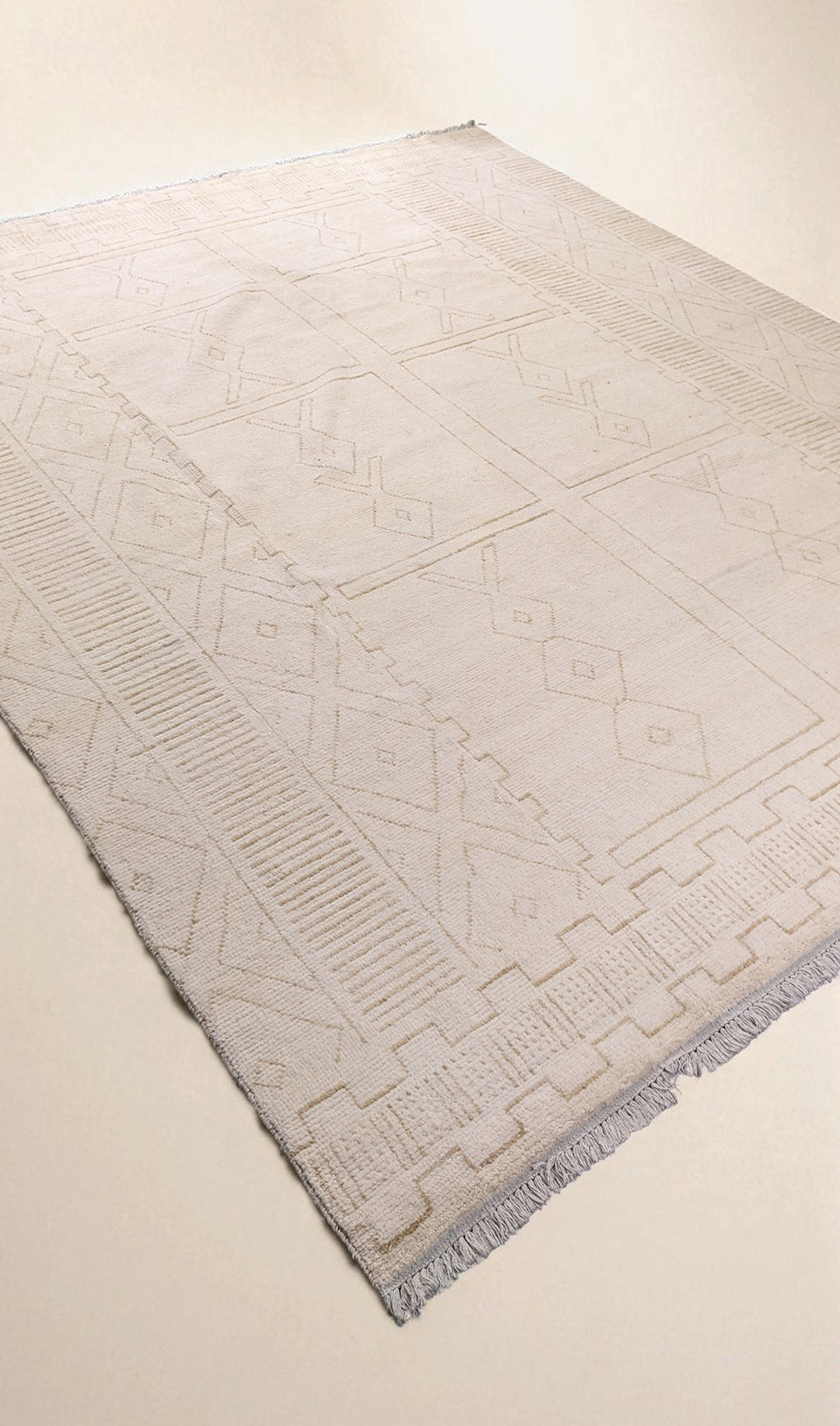 Florea Hand Knotted Rug - Size: 10.3 x 8.3