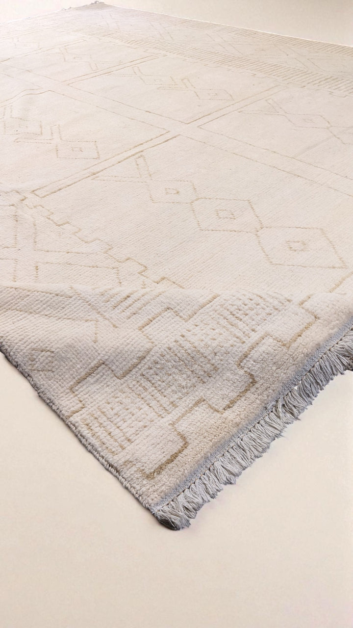 Florea Hand Knotted Rug - Size: 10.3 x 8.3