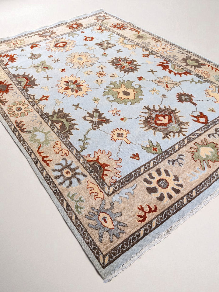 Oushak Chobi Rug - Size: 10 x 8