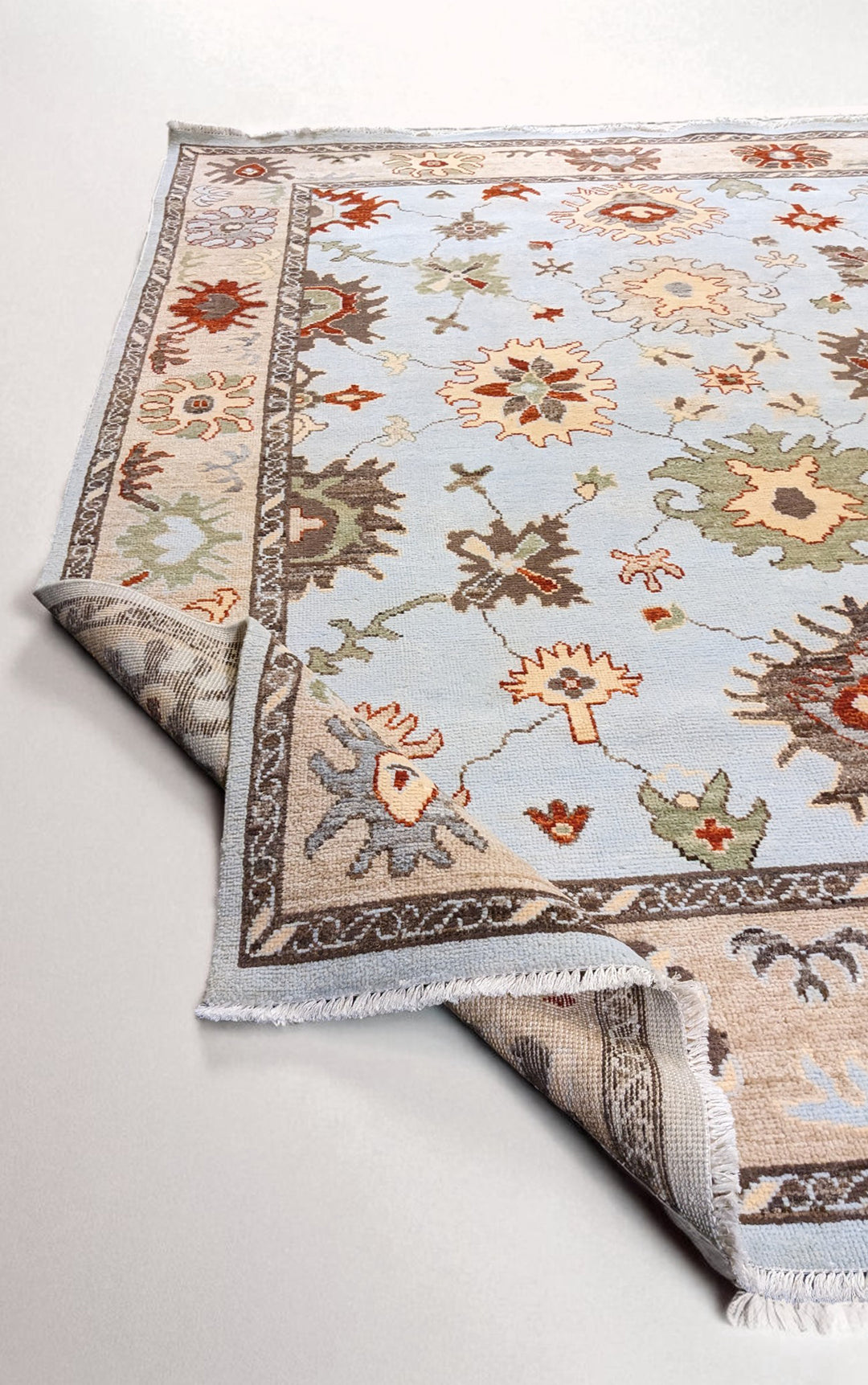 Oushak Chobi Rug - Size: 10 x 8