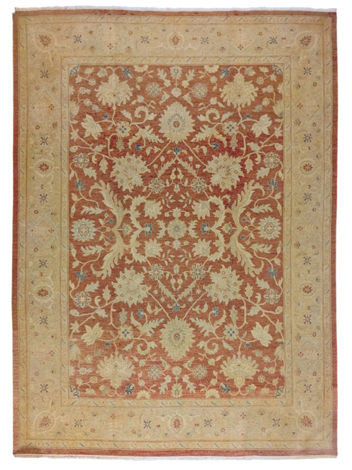Sumak Hand Knotted Rug - Size: 11.9 x 9