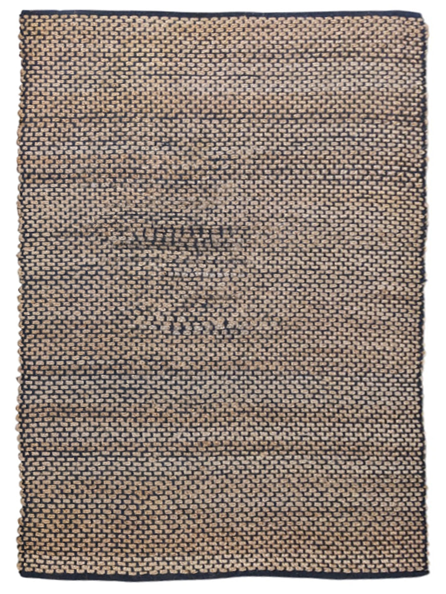Flatweave Natural Jute Rug - Size: 7.8 x 5.3