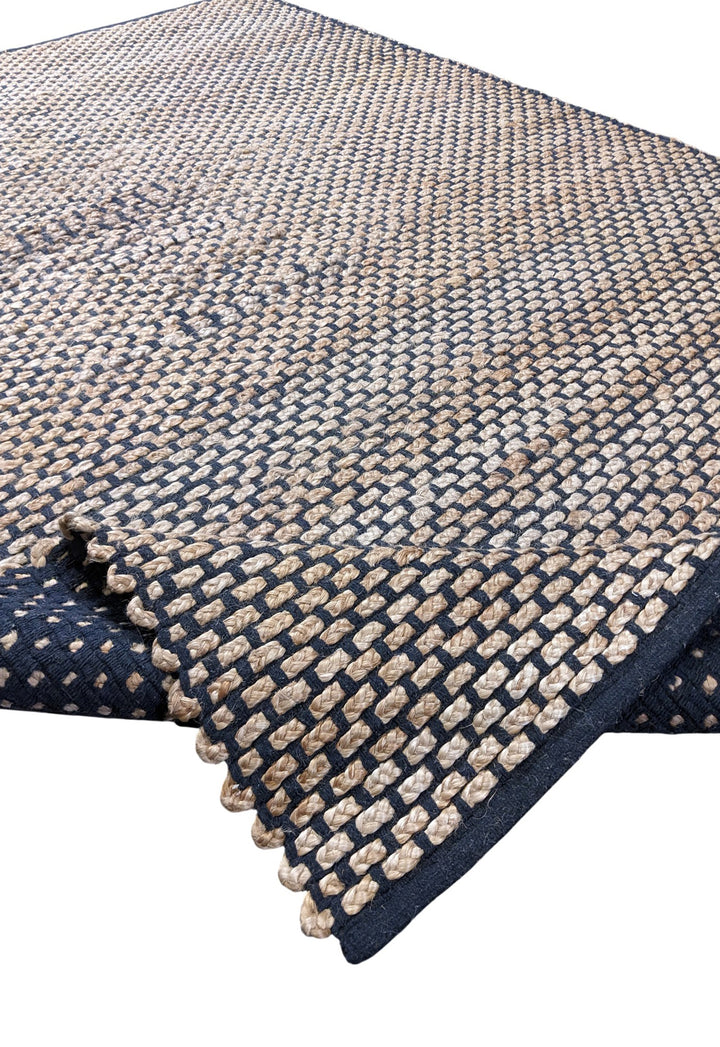 Flatweave Natural Jute Rug - Size: 7.8 x 5.3