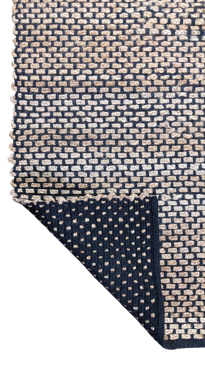 Flatweave Natural Jute Rug - Size: 7.8 x 5.3