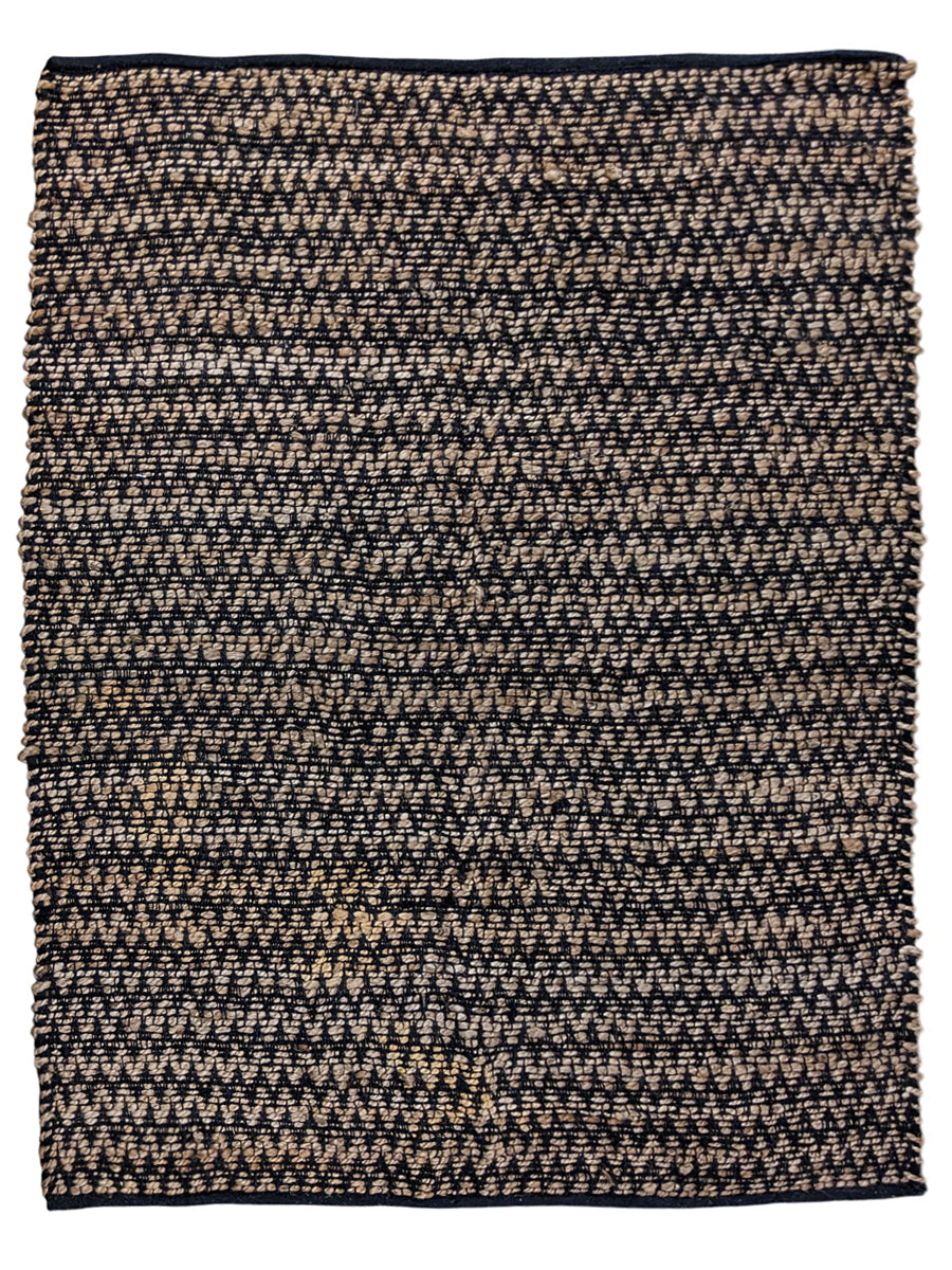 Flatweave Natural Jute Rug - Size: 5.5 x 3.11