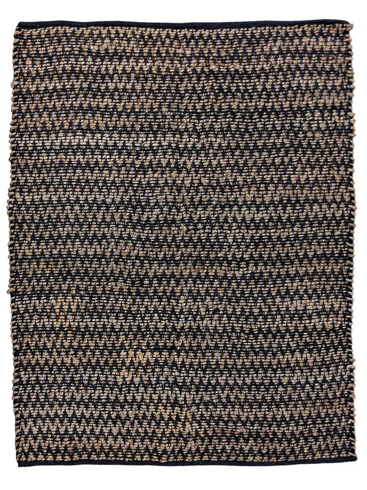 Flatweave Natural Jute Rug - Size: 5.5 x 3.11