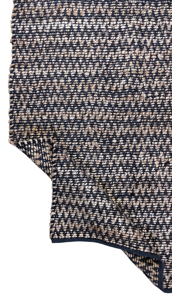 Flatweave Natural Jute Rug - Size: 5.5 x 3.11
