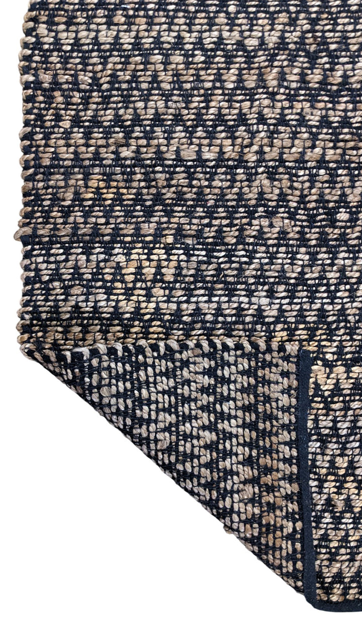 Flatweave Natural Jute Rug - Size: 5.5 x 3.11