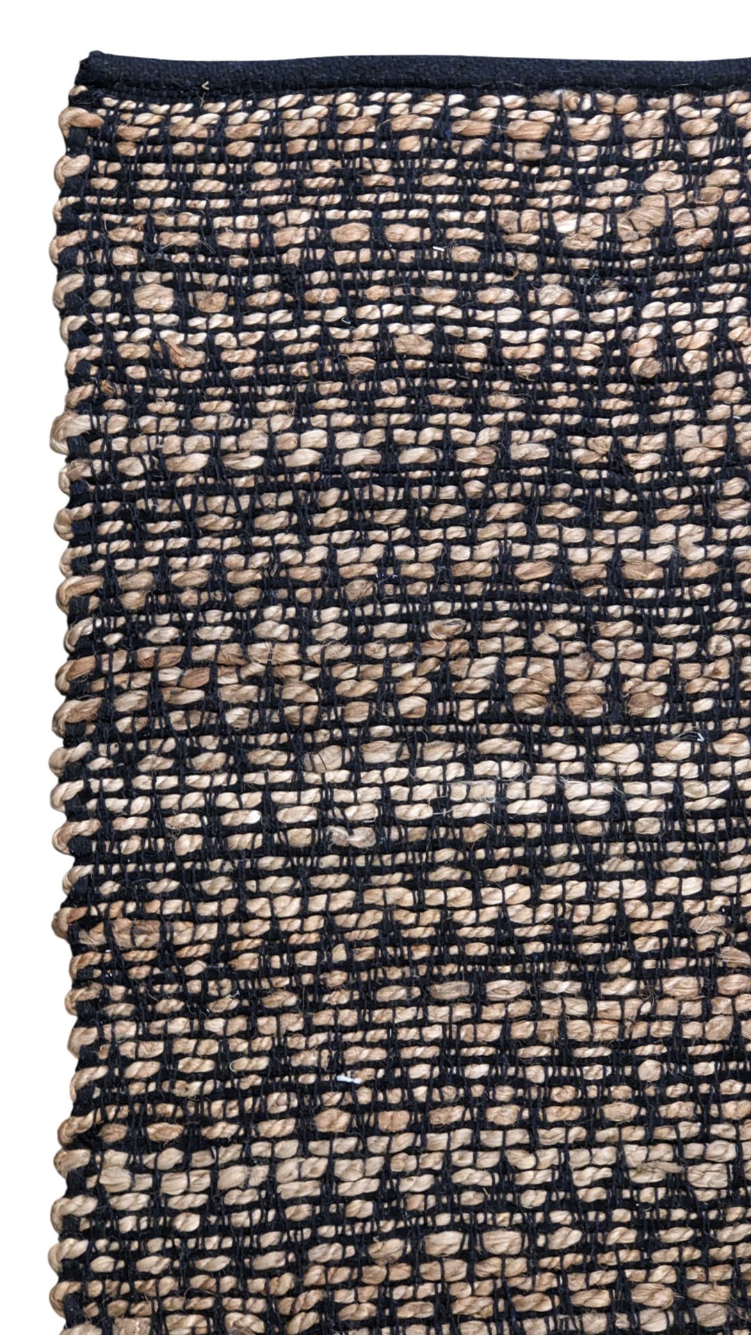 Flatweave Natural Jute Rug - Size: 5.5 x 3.11