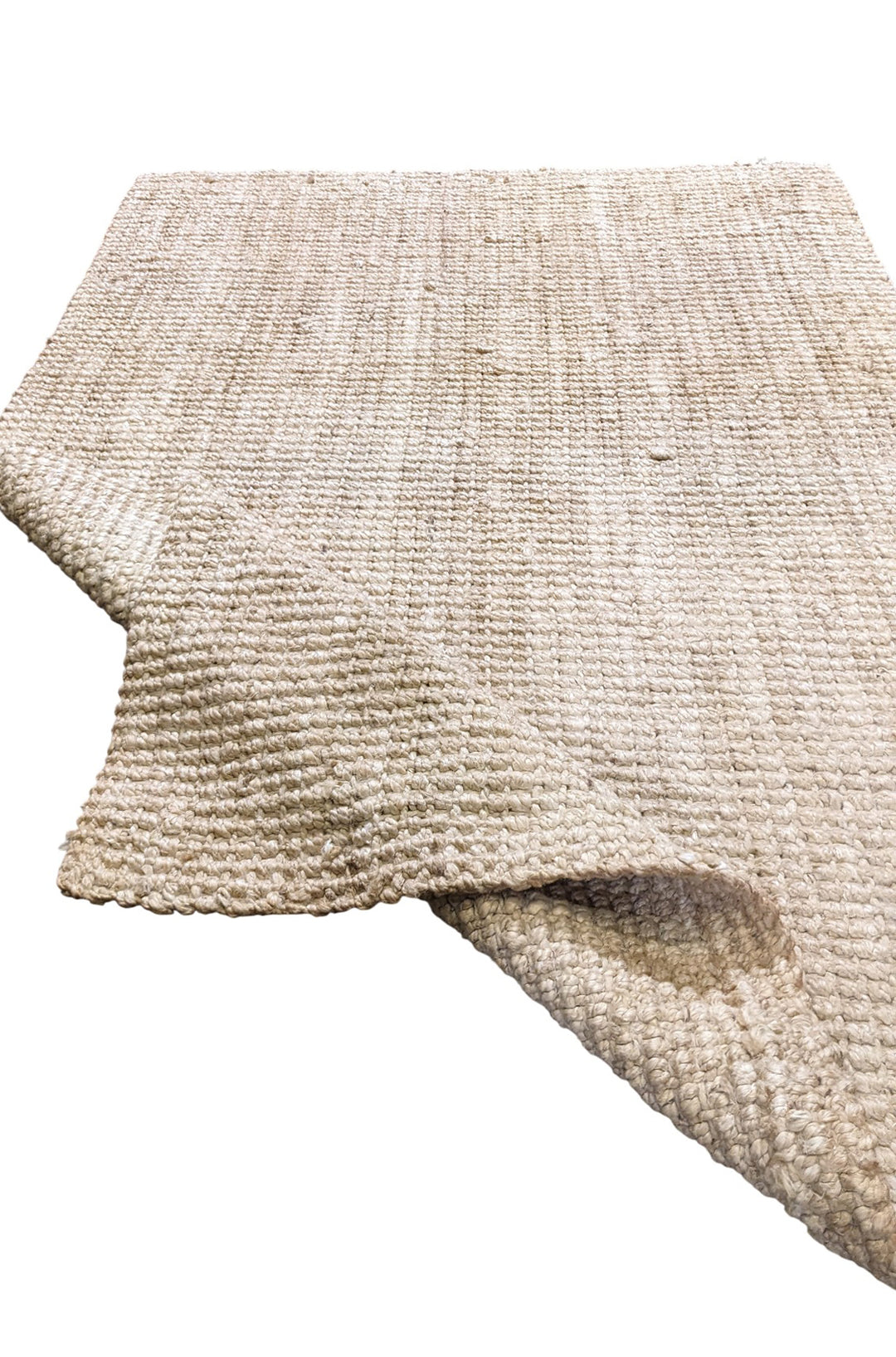 Chunky Natural Jute Runner - Size: 5.10 x 3.9