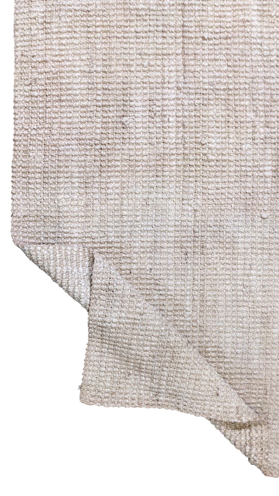 Chunky Natural Jute Runner - Size: 5.10 x 3.9