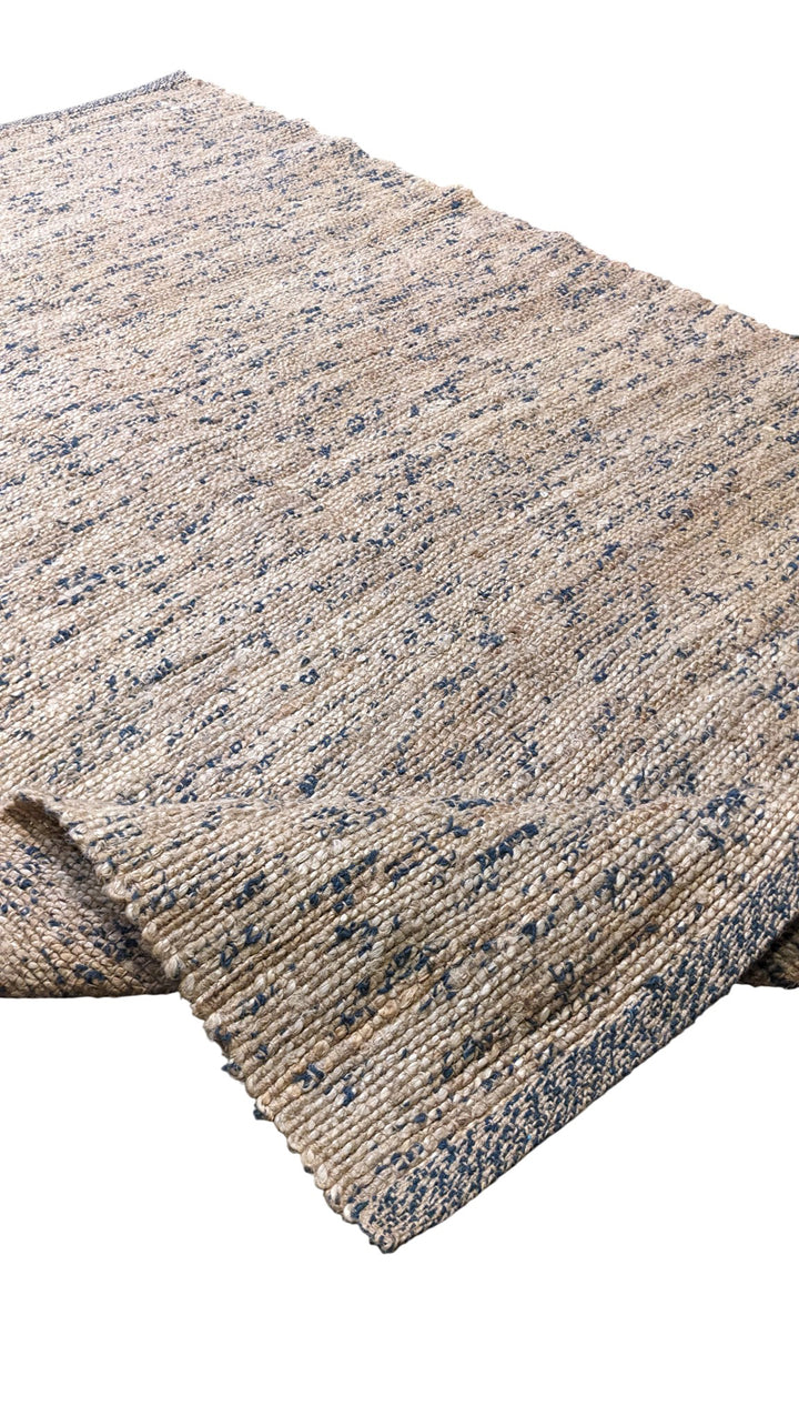 Flatweave Natural Jute Rug - Size: 6.7 x 4.4
