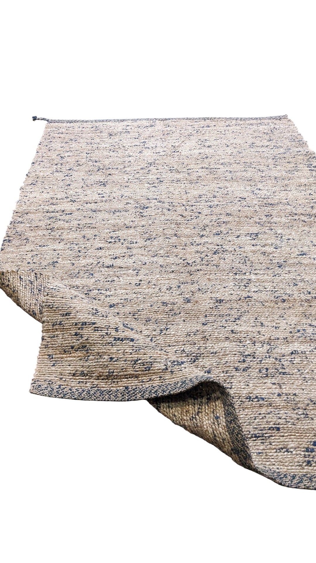 Flatweave Natural Jute Rug - Size: 6.7 x 4.4