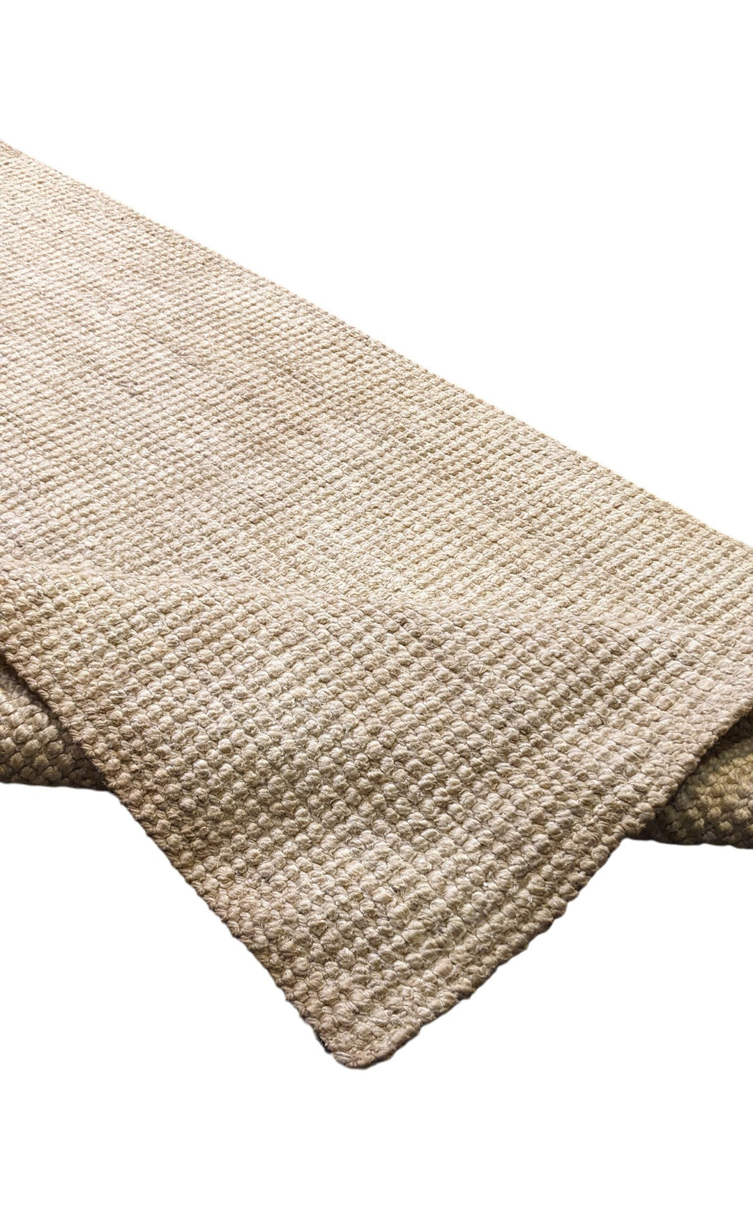 Chunky Natural Jute Runner - Size: 4.8 x 2.6