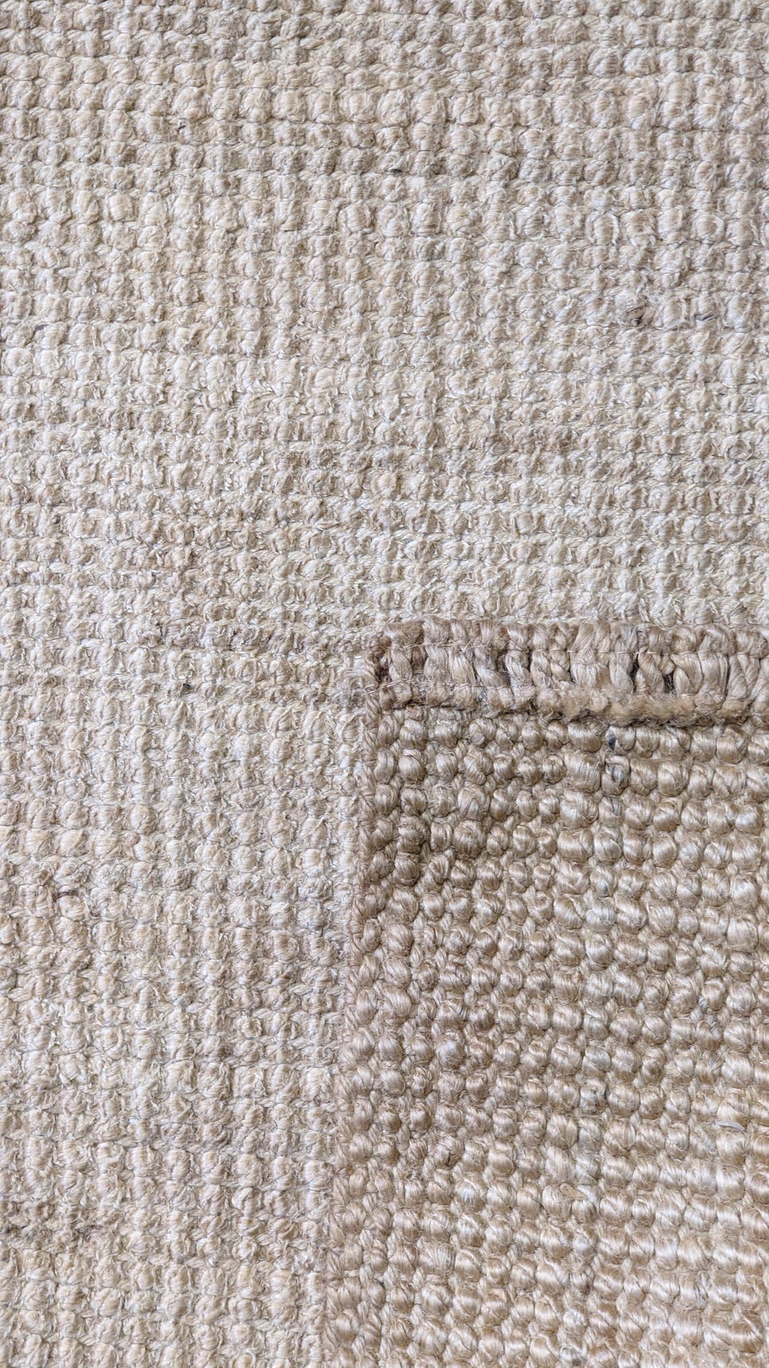 Chunky Natural Jute Runner - Size: 4.8 x 2.6