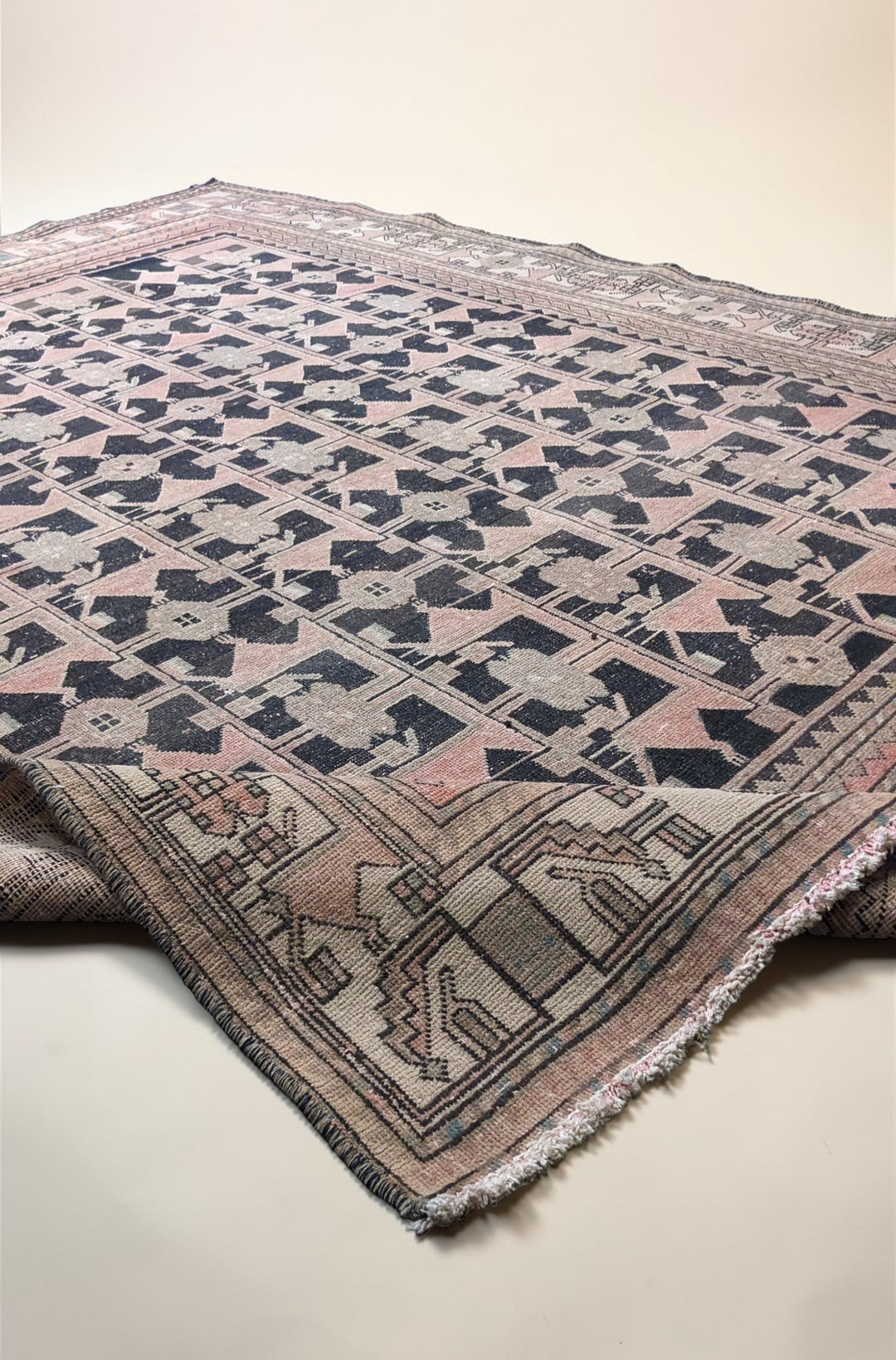 Baluchi Overdyed Tribal Rug - Size: 9.2 x 6.8