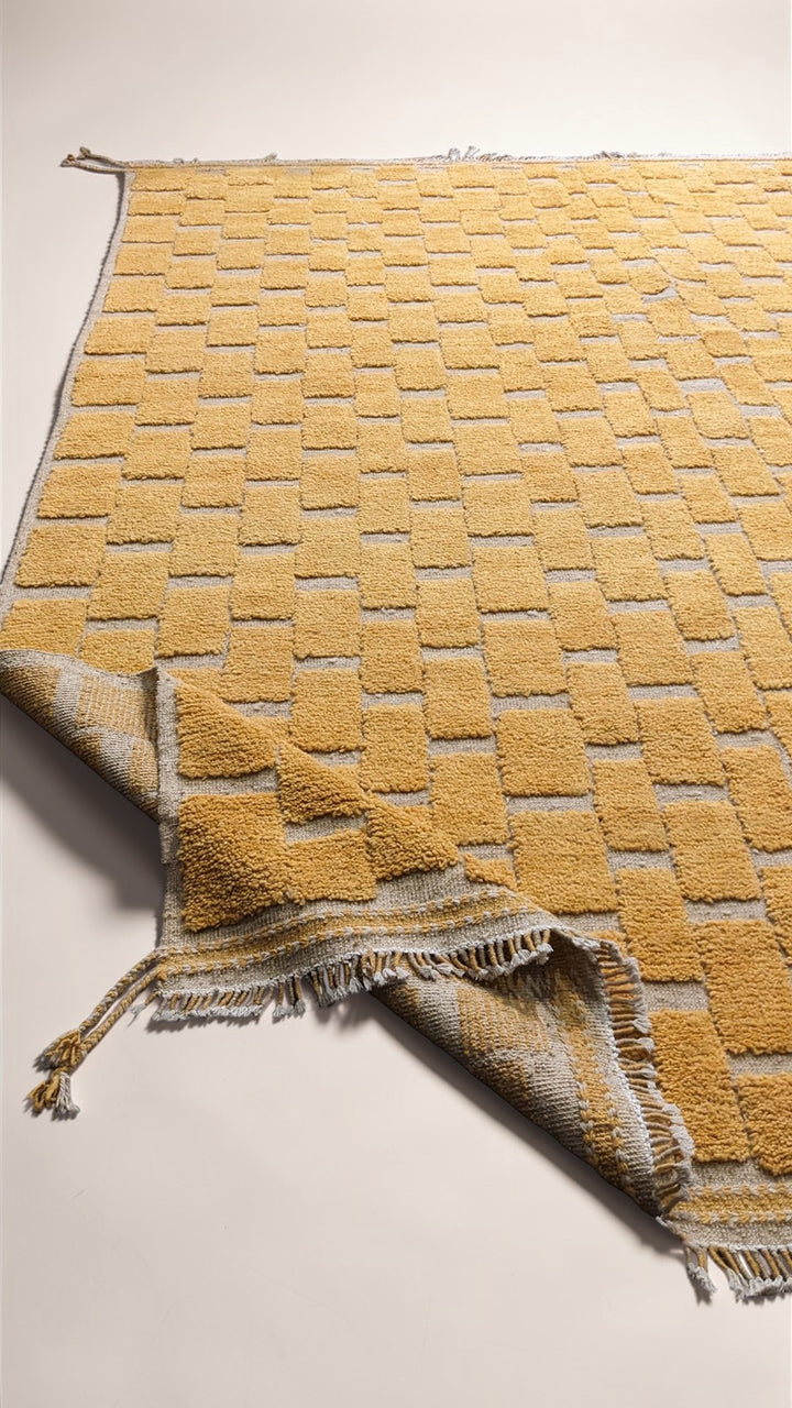 Moroccan Textured Rug - Size: 10.2 x 8.2