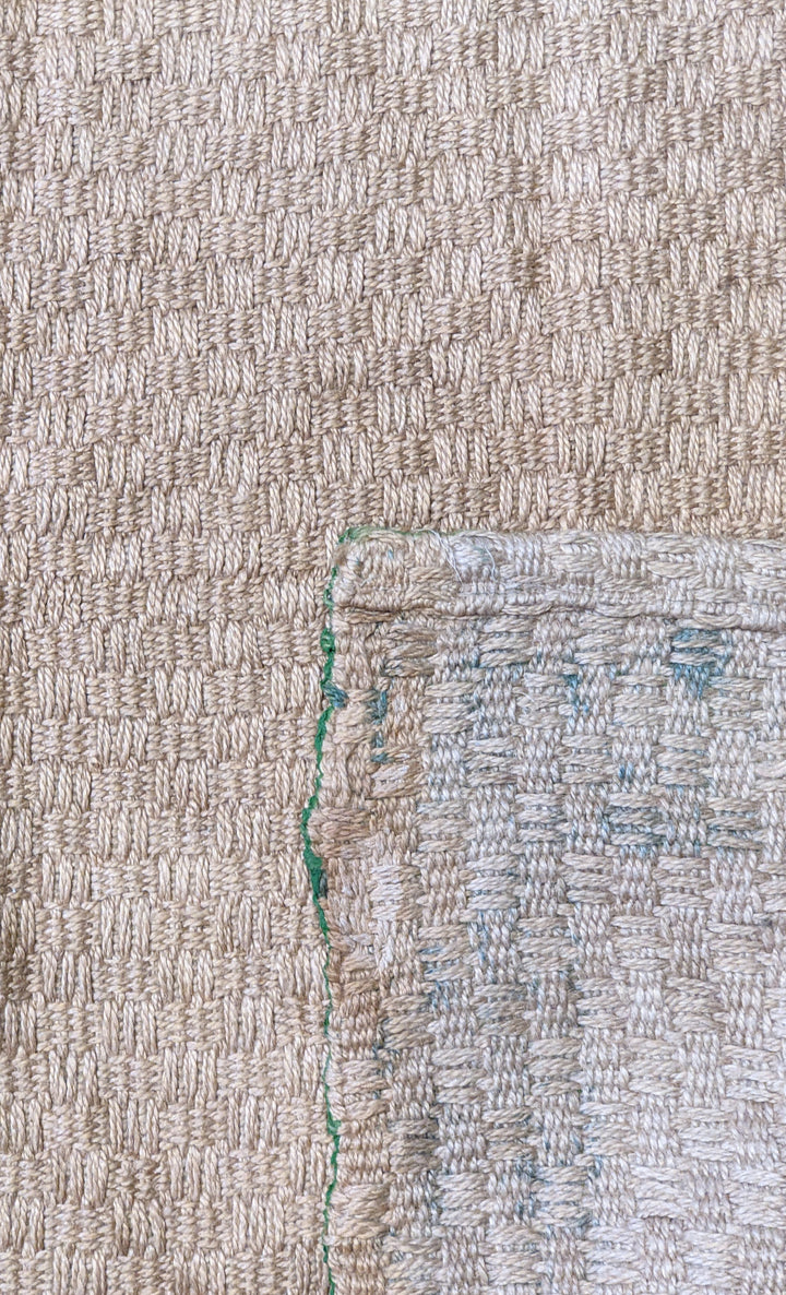 Flatweave Natural Jute Rug - Size: 5.2 x 4.6