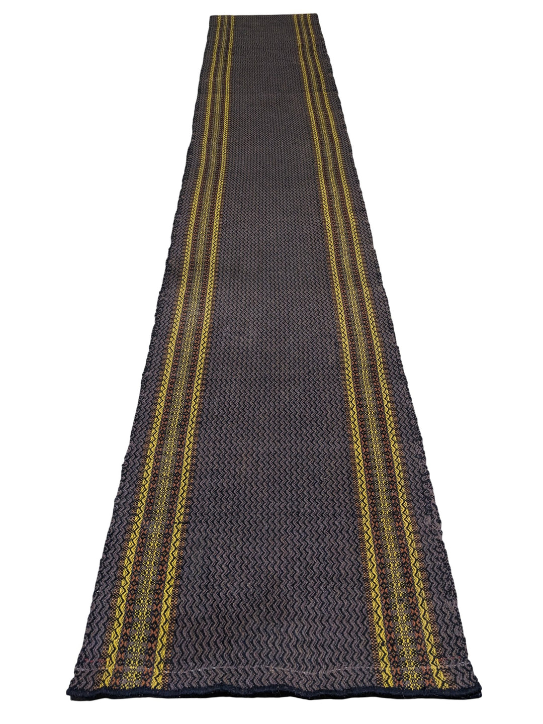 Cotton Modern Flatweave Rug - Size: 26 x 2.7