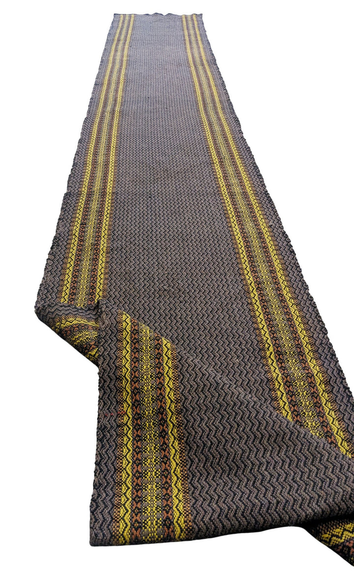 Cotton Modern Flatweave Rug - Size: 26 x 2.7