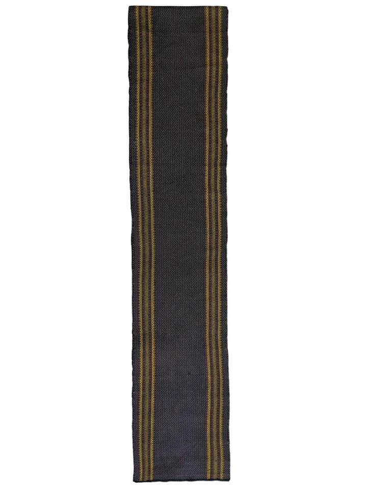Cotton Modern Flatweave Rug - Size: 26 x 2.7