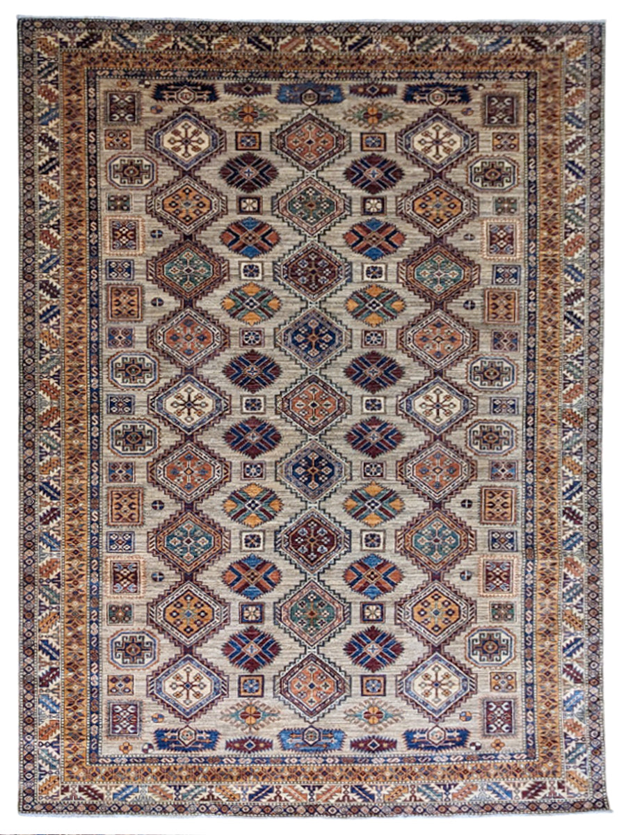 Super Kazak Rug - Size: 10.5 x 6.9