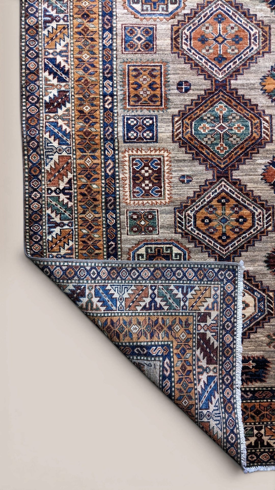 Super Kazak Rug - Size: 10.5 x 6.9